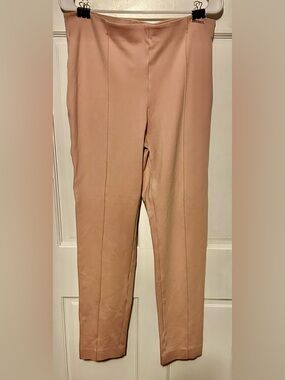 Anne Klein Blush Pink Straight Leg Pull on Pants